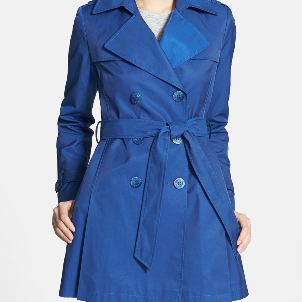 DKNY Blue Trench coat